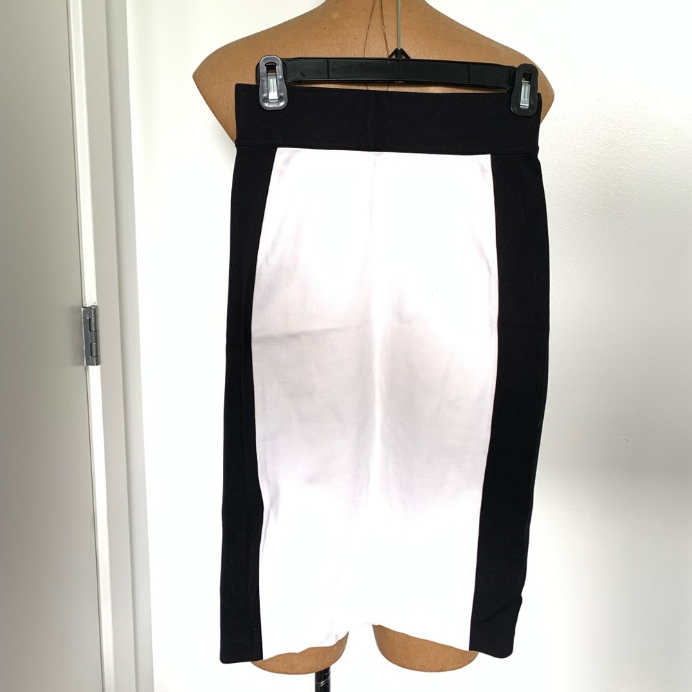 ***SOLD*** Armani Exchange Color Block Pencil Skirt